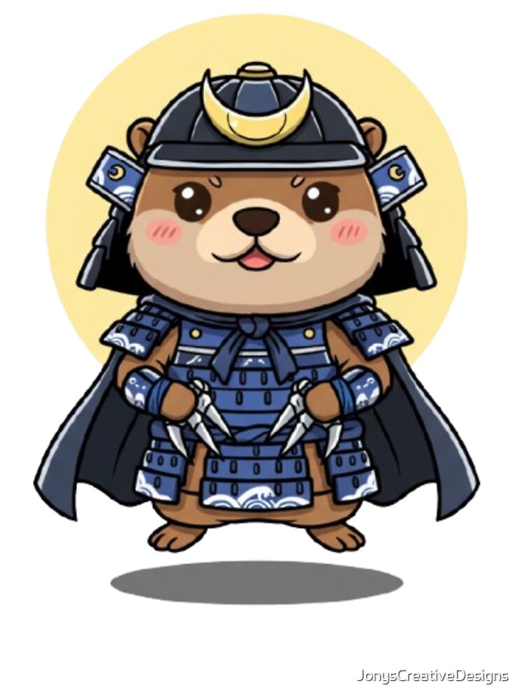 Samurai Otter by JonysCreativeDesigns