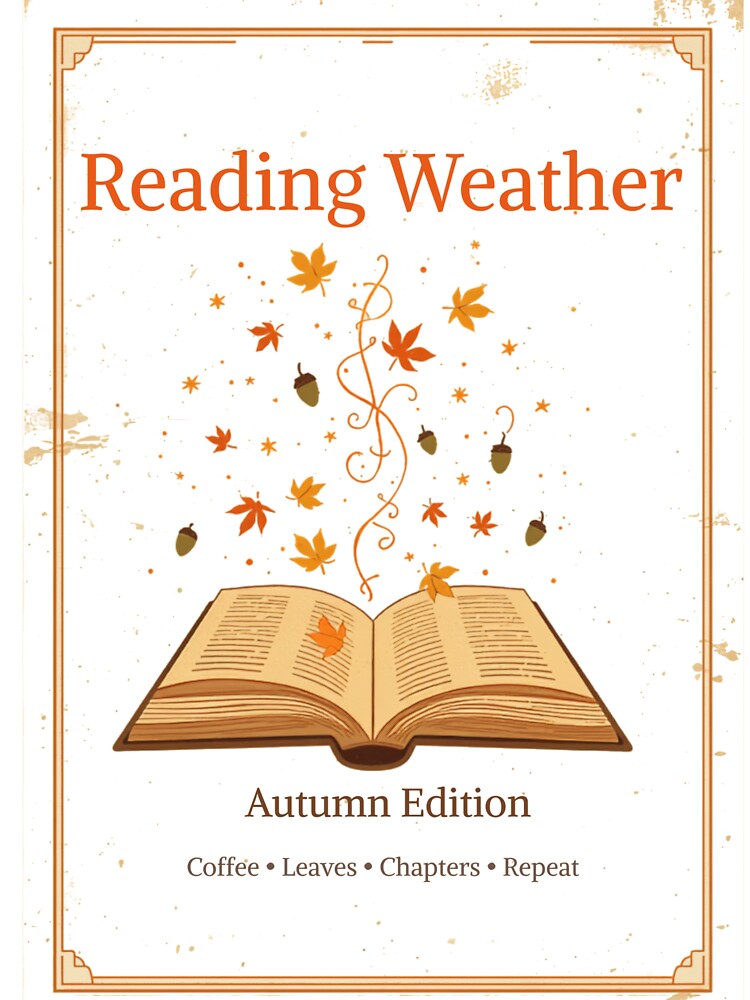 Cozy Fall Book Coffee Lover Vintage Design by rafi18