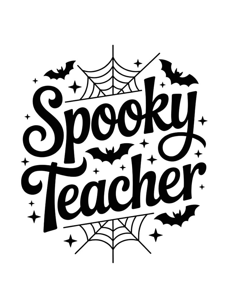Spooky Teacher, Funny Teacher Design Halloween Gift by Oussinc