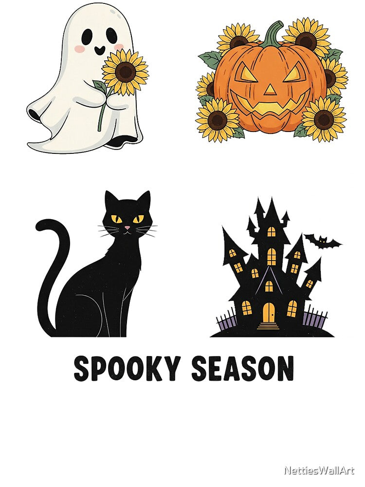 Spooky Season by NettiesWallArt