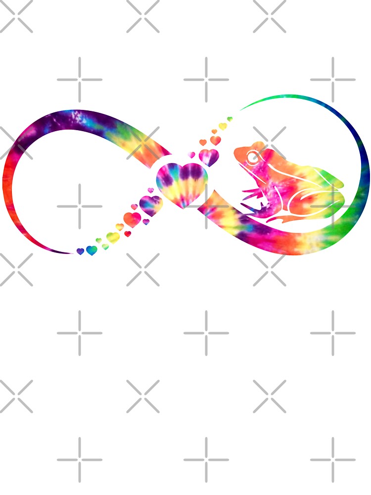Frog Infinity tie dye by loveislovestore