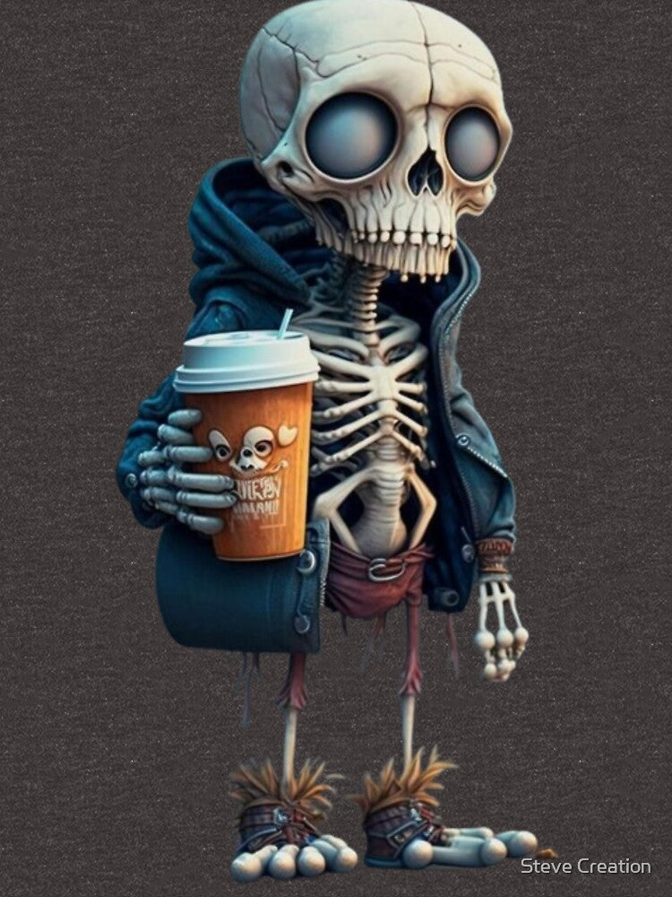 Stylish skeleton by Steve Creation