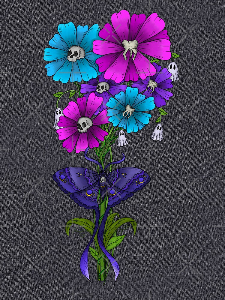 Skulls and teeth by WrensDgtDesigns