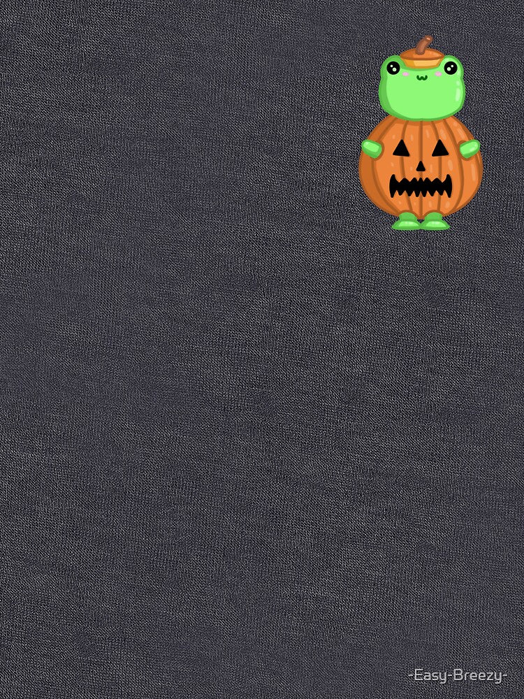 Kawaii Halloween Pumpkin Froggie by -Easy-Breezy-