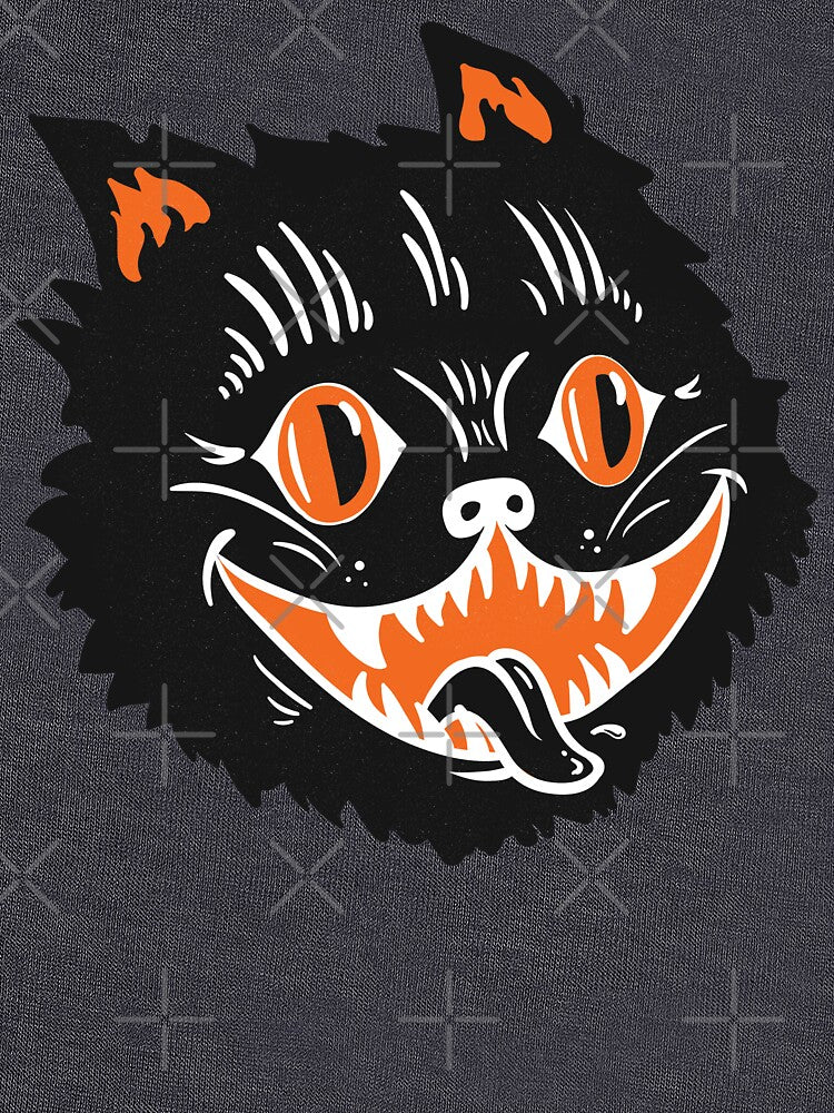 Vintage Black Halloween Cat by Pat Peterson