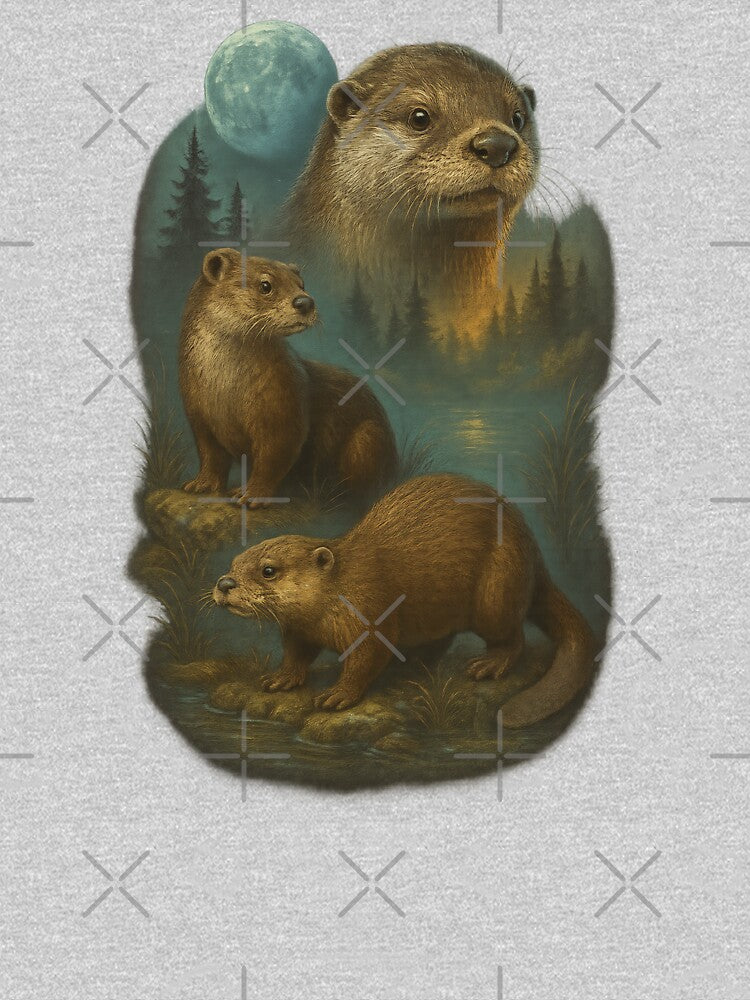 Otter Vintage Northern Wilderness by Sturdust