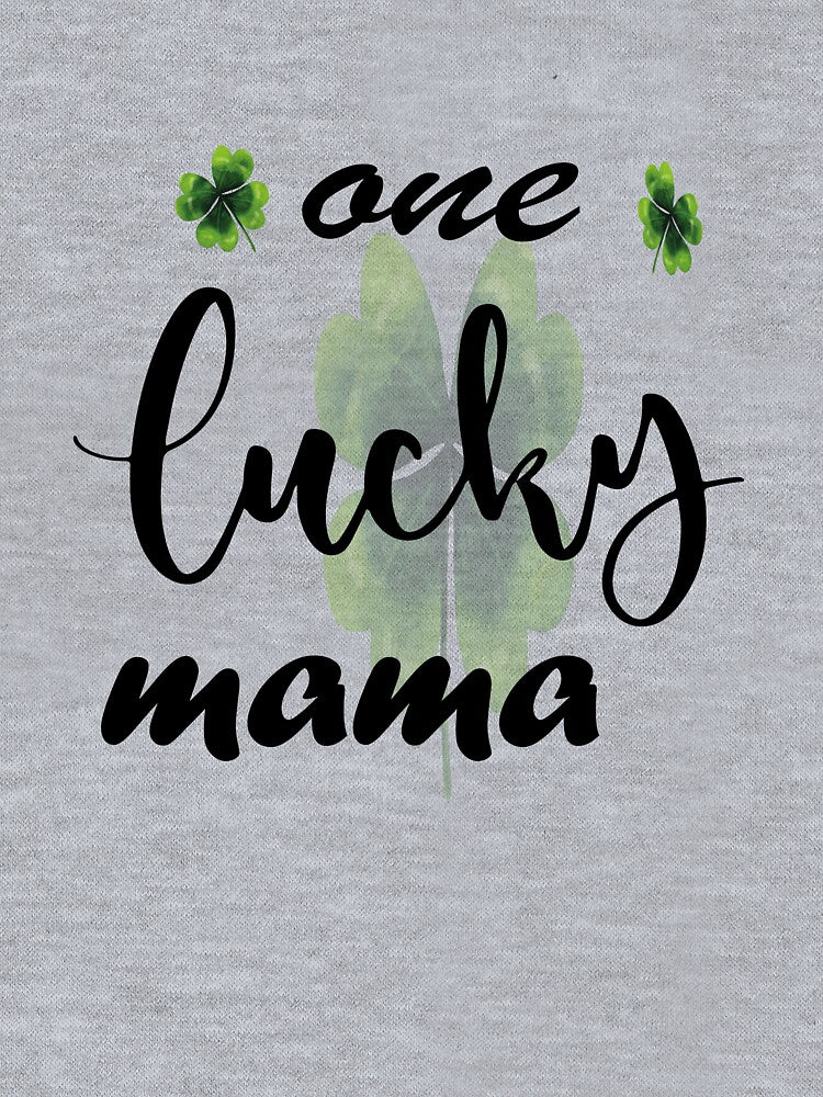 One Lucky Mama Sweatshirt, Women's St Patty's Sweatshirt, St Patrick's Day Sweatshirt, St Patty's Mom Sweater, Gift For Mom, Gift for Wife by SimoSaladain
