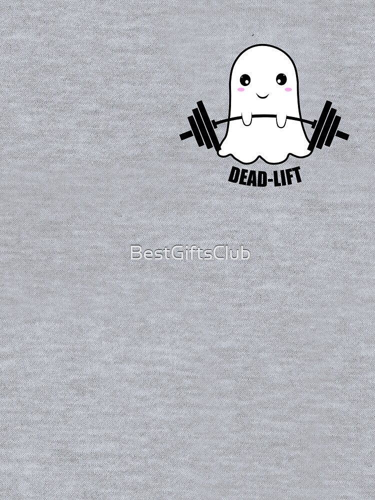 Dead Lift Ghost Halloween, Funny Ghost Gym Fitness Workout by BestGiftsClub