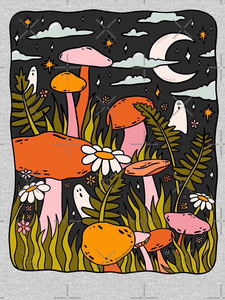 Ghosts in the Forest by doodlebymeg