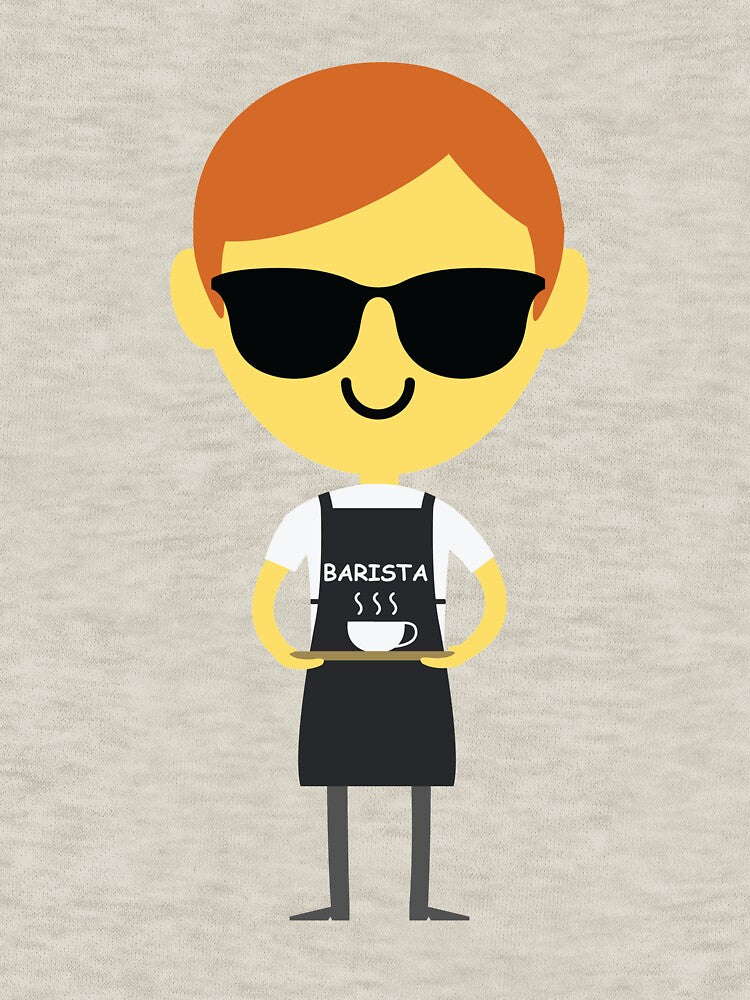 Barista Boy Emoji by HippoEmo