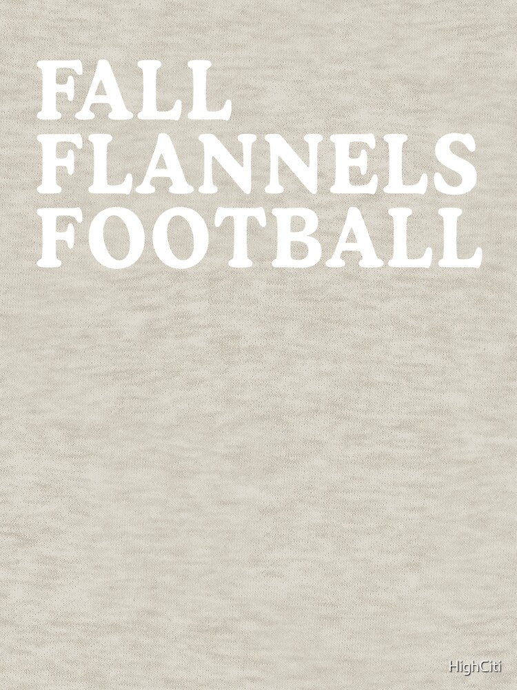 Fall Flannels Football by HighCiti