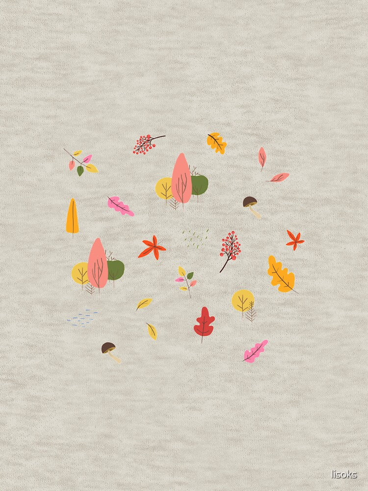 Autumn theme of the forest by lisoks