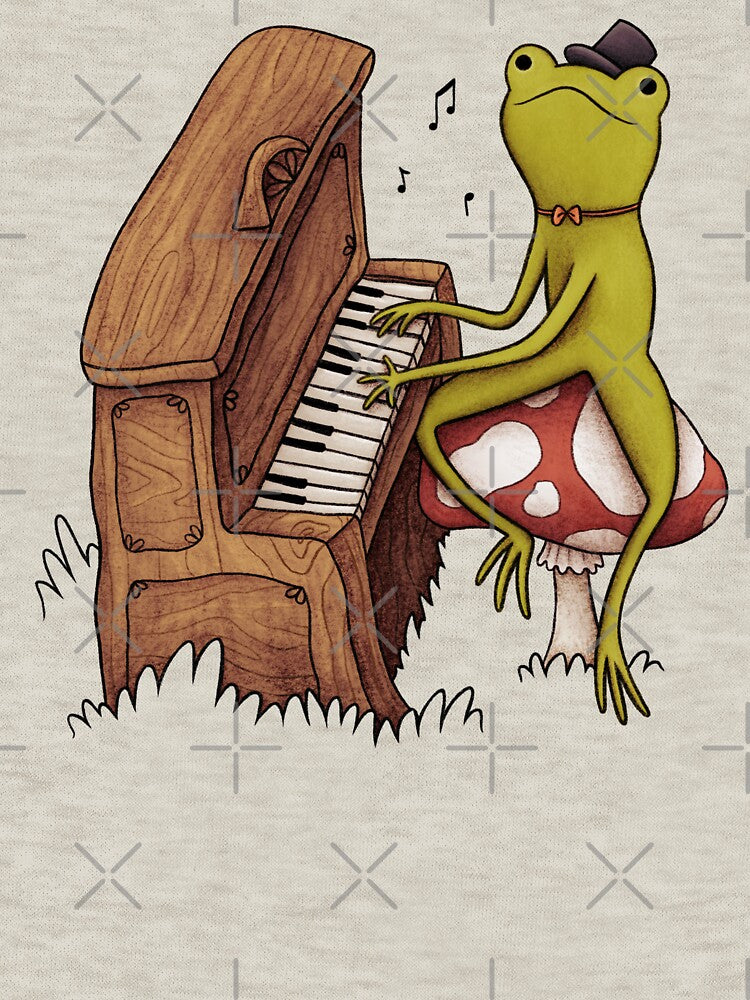 Frog Playing Piano by SophieCorrigan