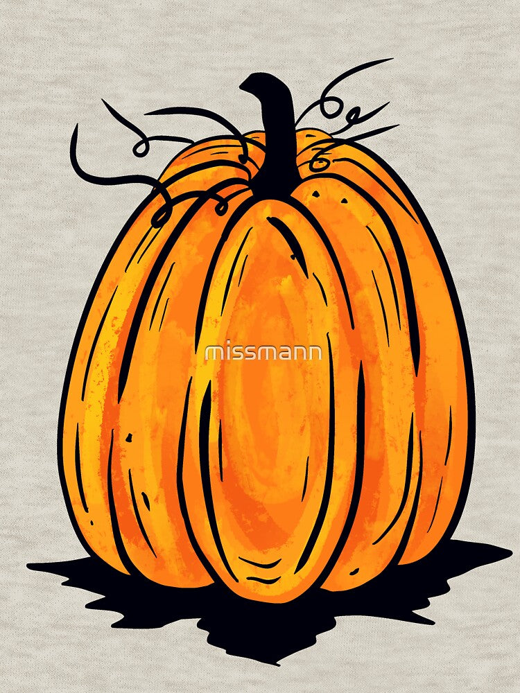 Bright Orange Pumpkin by missmann