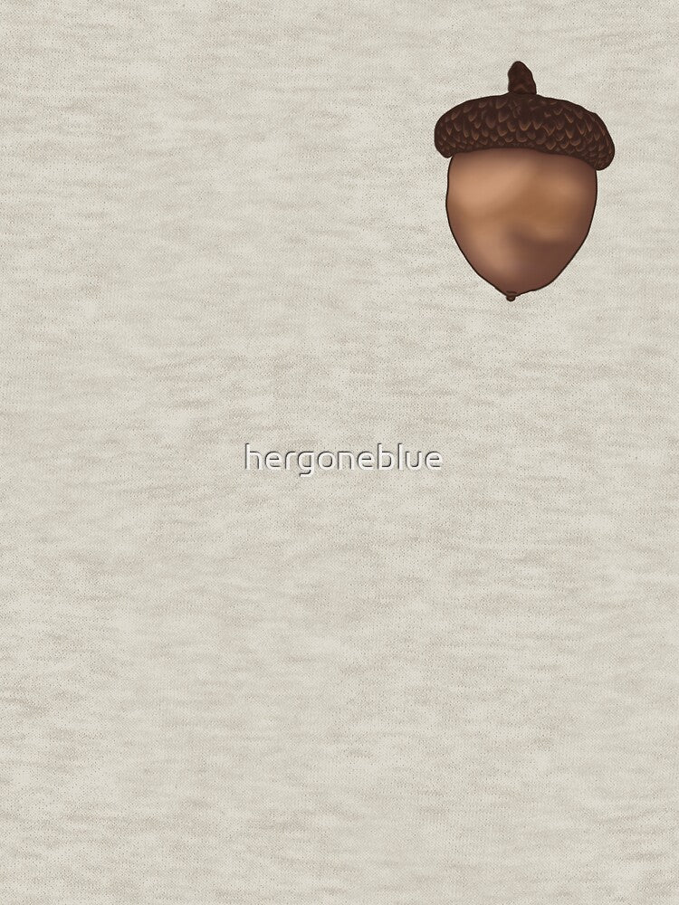 Illustration of an Acorn by hergoneblue