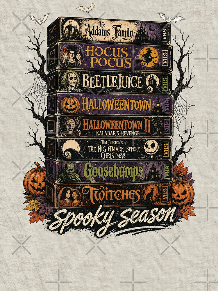 Vintage Halloween VHS Movie, Retro Spooky Season by KodiakMillyy