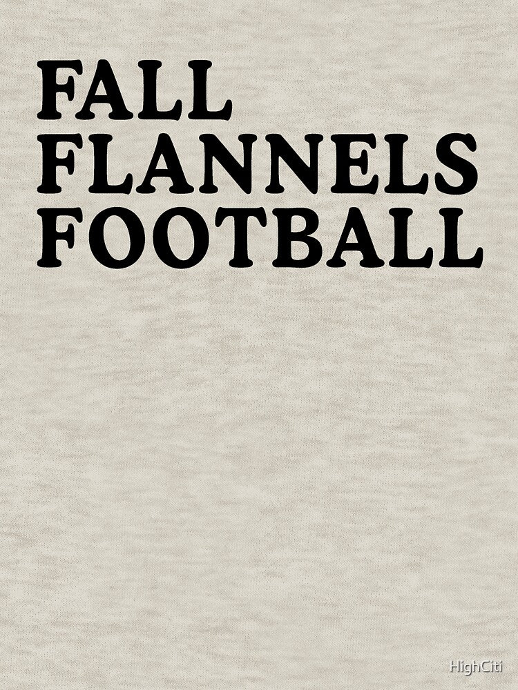 Copy of Fall Flannels Football by HighCiti