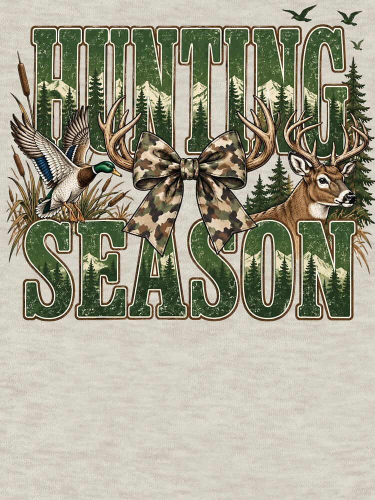 Preppy Hunting Camo Western Vintage, Coquette Hunting Wife, Distressed Cowboy Style, Cute Camouflage Outdoor Hunting Gift by Cchotlan