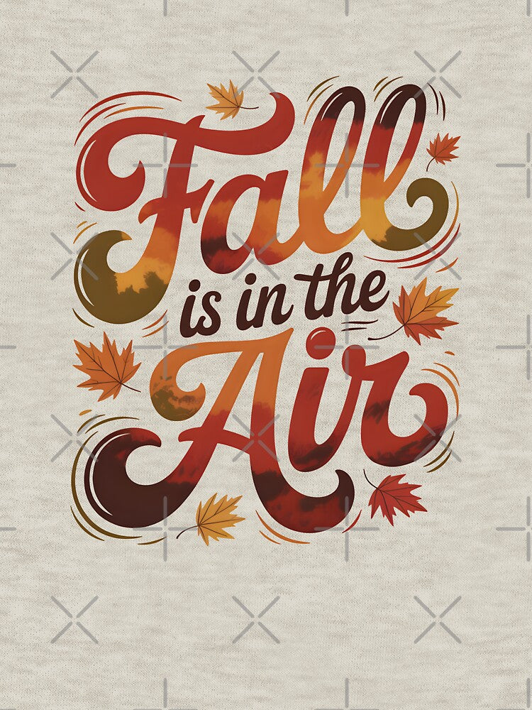 Fall Is in the Air - Whimsical Seasonal Breeze Design by Jollys-ArtShop