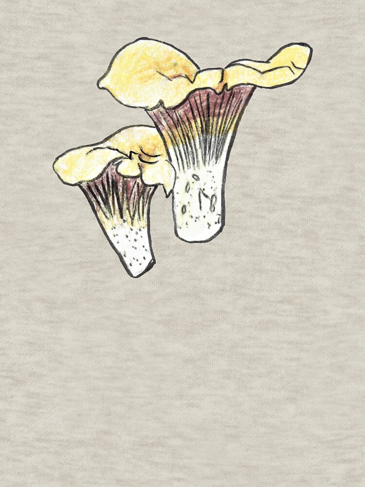 Chanterelle Mushrooms by VillainousArtCo