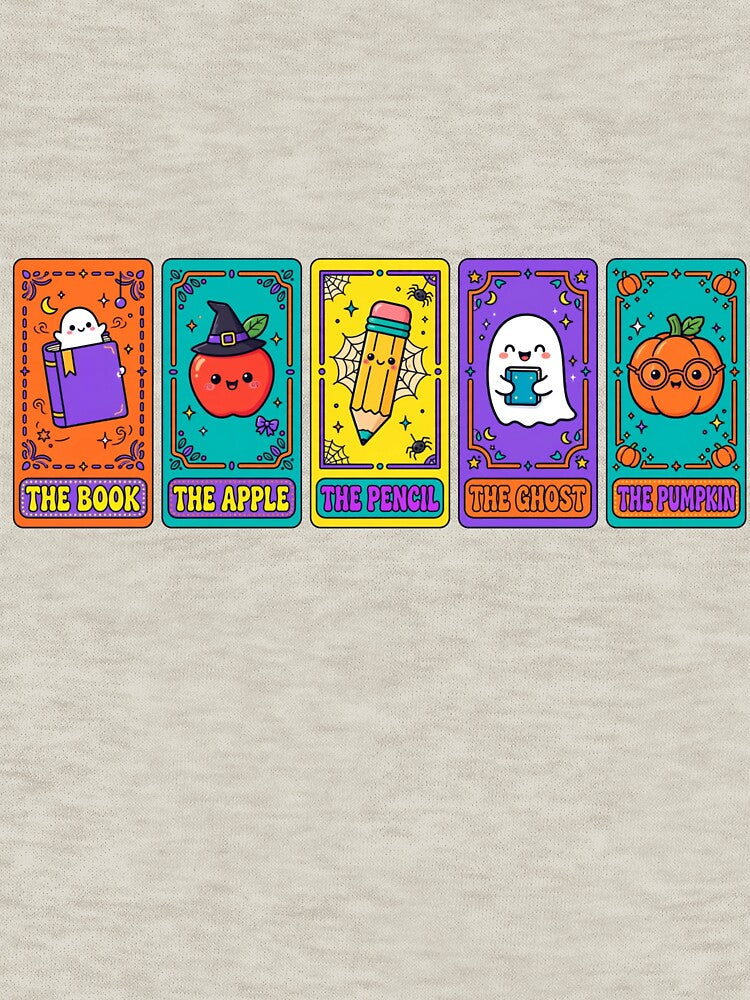 Halloween Teacher Loteria Shirt English Teacher Halloween Loteria Spooky Teacher Loteria by Yellowriversss
