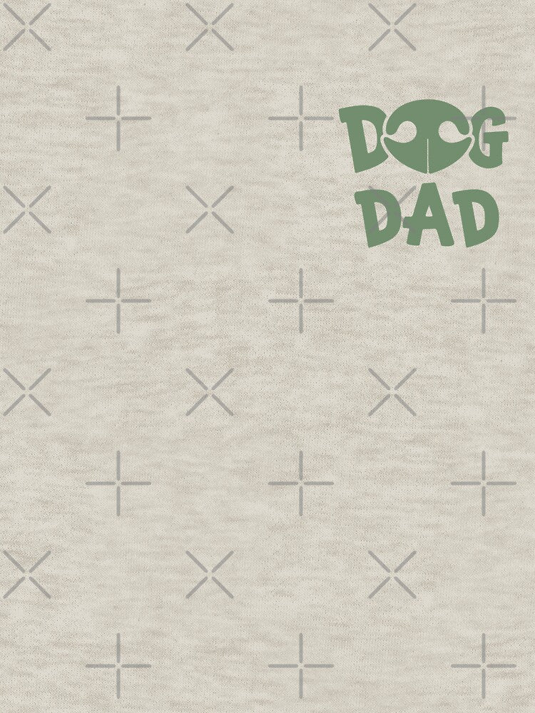 Dog Dad – Proud Pet Parent Design Green by Petals & Paws by Mari