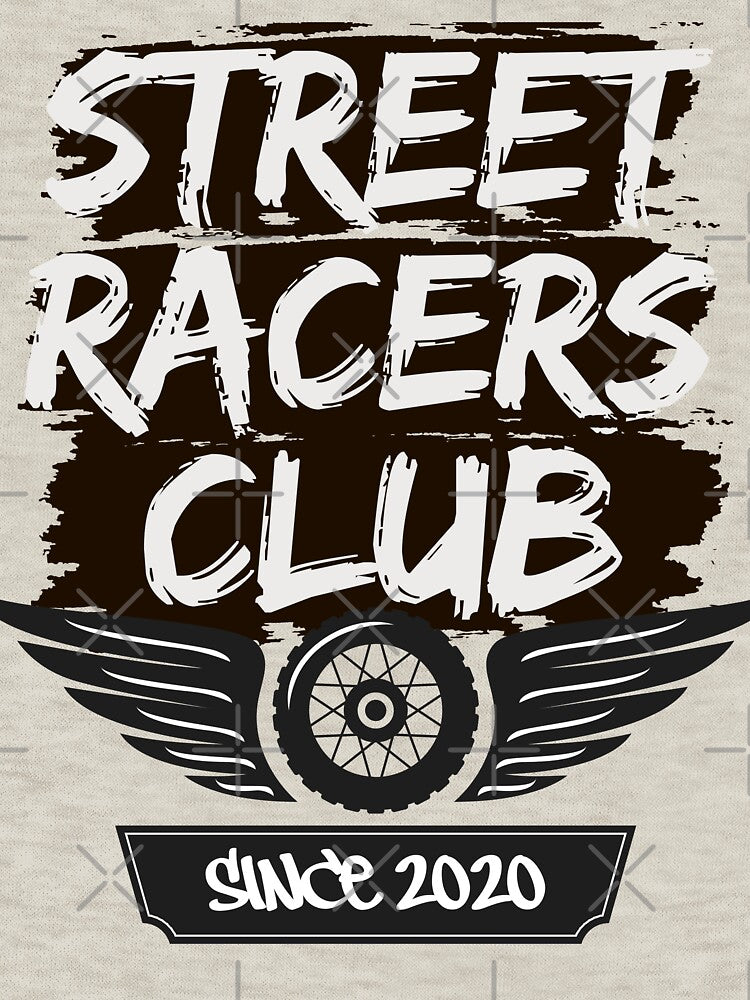 Street Racers Club T-Shirt – Retro Racing Car Enthusiast Tee by ArtzyAyb