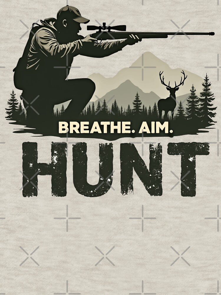 Breathe. Aim. Hunt. (Game Hunting) by PerkzPrints