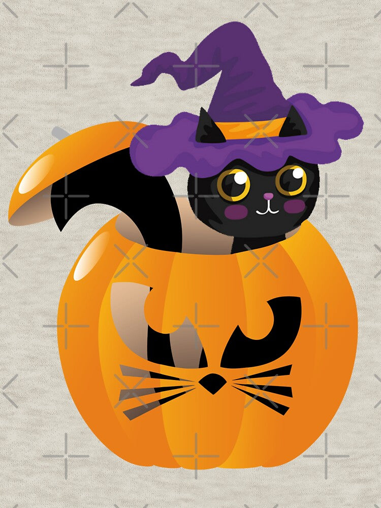 Cute Halloween Cat by printrendstore