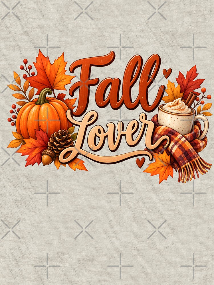 Fall Lover – Cozy Pumpkin Spice Autumn Design by blankTeeShirt