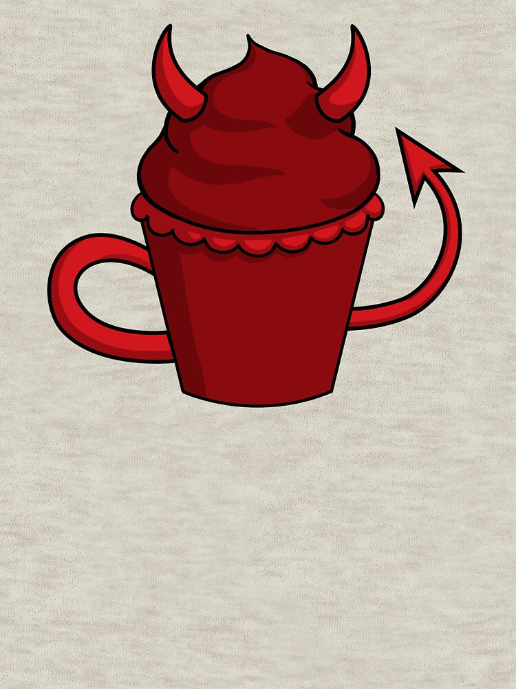 Devil cupcake by Creepy-Cupcakes
