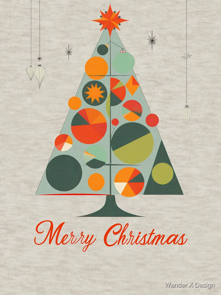 MID-CENTURY MODERN CHRISTMAS TREE by Wander X Design