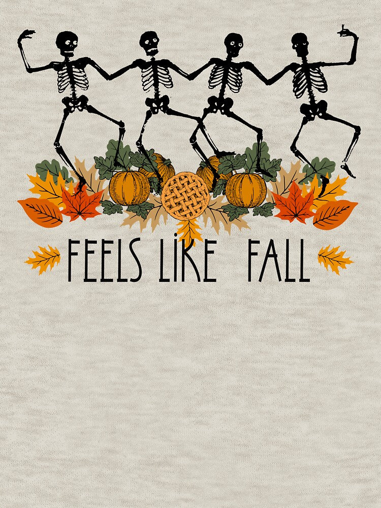 Spooky Season Fall Halloween Dancing Skeleton Gift For Women by Barb  Hamilton ⭐⭐⭐⭐⭐