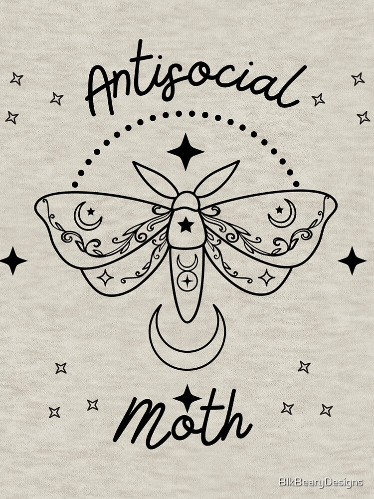 Antisocial moth by BlkBearyDesigns