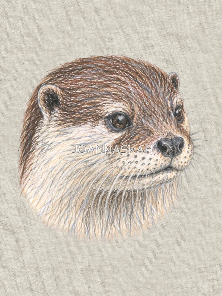 Otter head by JOANNASKAH