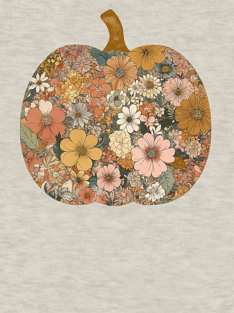 “Cozy up in fall vibes ?✨ – this floral pumpkin is the perfect mix of feminine + festive!” by HEXANDGLOSS