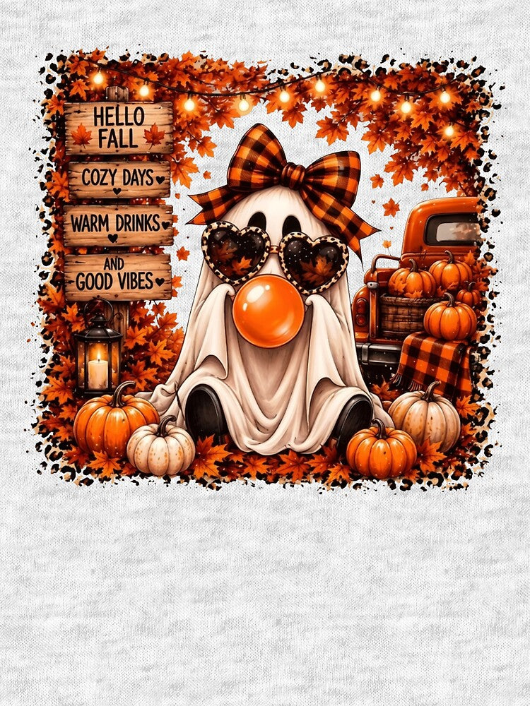 Cute Ghost Pumpkin Patch by Johnny-Store