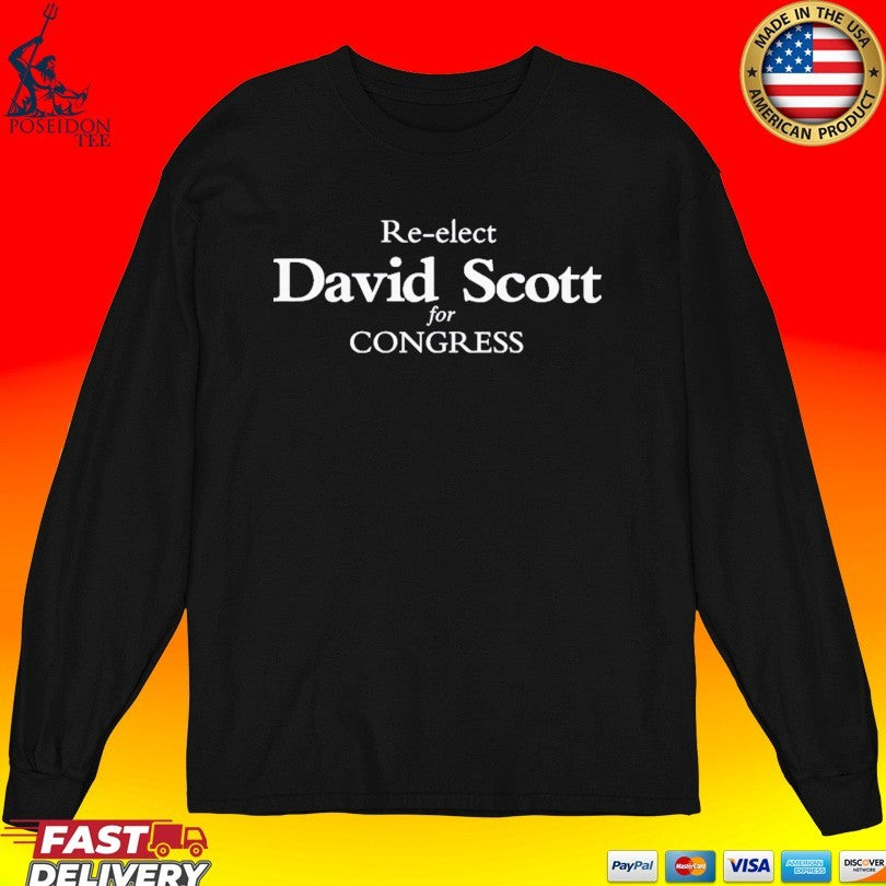 Re Elect David Scott For Congress Unisex