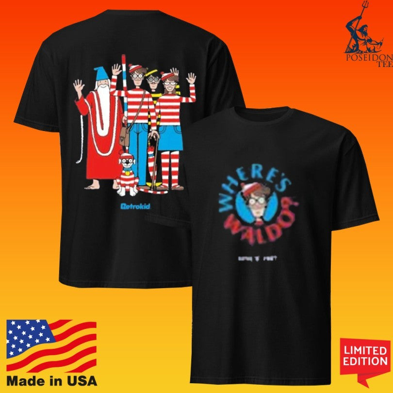 Retrokid Where’s Waldo Friends Unisex