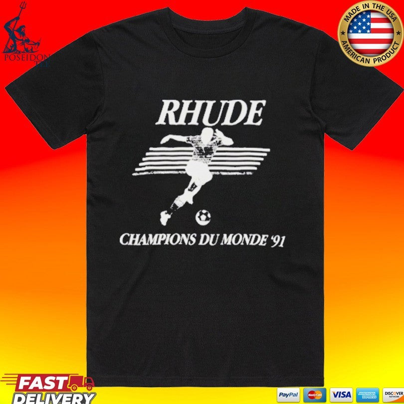 Rhude Champions Du Monde ’91 Set Piece Unisex