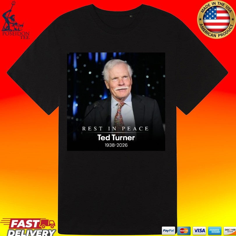 Rip Ted Turner 1938-2026 Unisex