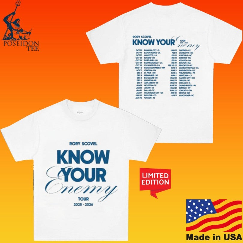 Rory Scovel Know Enemy 2025 2026 Unisex