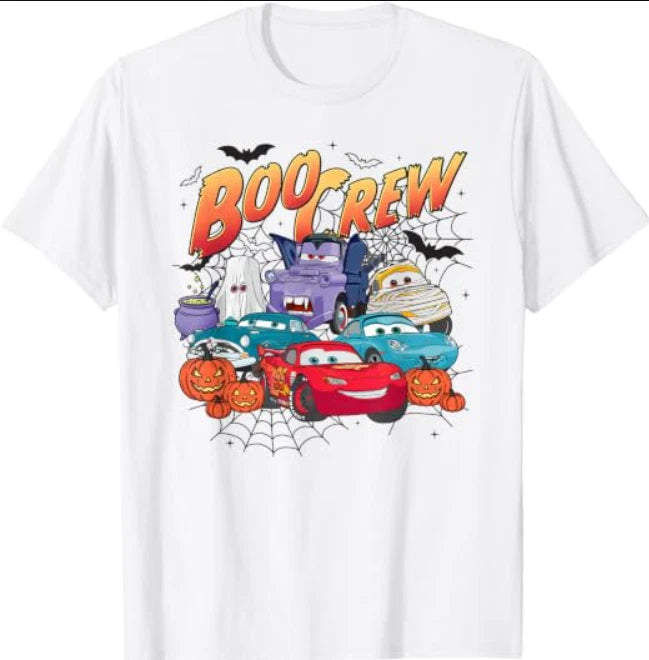 Cars Halloween Boo Crew Classic Monster Costume T-Shirt