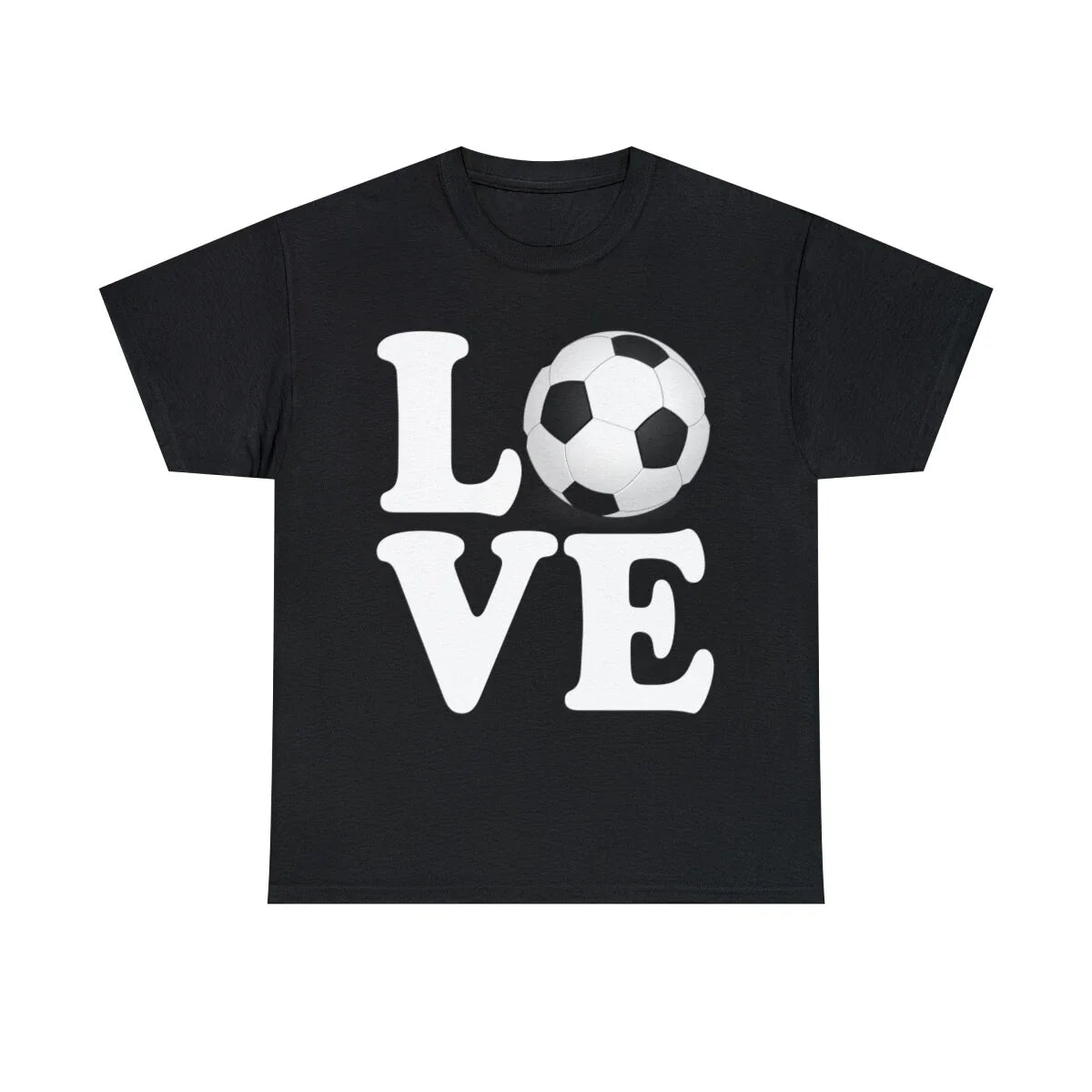 Soccer Love Graphic Tee Shirt, S-5XL Unisex