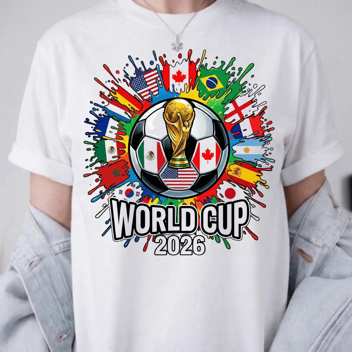 2026 World Cup Shirt USA Canada Mexico Soccer Fans Must Have Football Gift Unisex
