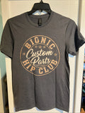 NEW Grey Bionic Hip Club Custom Parts Graphic , Sz Men’s Small Unisex