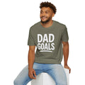 Dad Goals Unisex Softstyle , Father's Day Gift, Dad Apparel, Casual Unisex