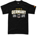 Personalized Germany Fan Shirt, Custom Name & Number Tee, Germany Soccer Unisex