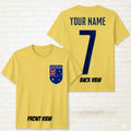 Personalised Australia Football Unisex Kids Name Number Tee #WC Unisex