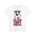 My Heart Is on That Field Soccer Player Sports Lovers Women Men Cute Shirt Unisex